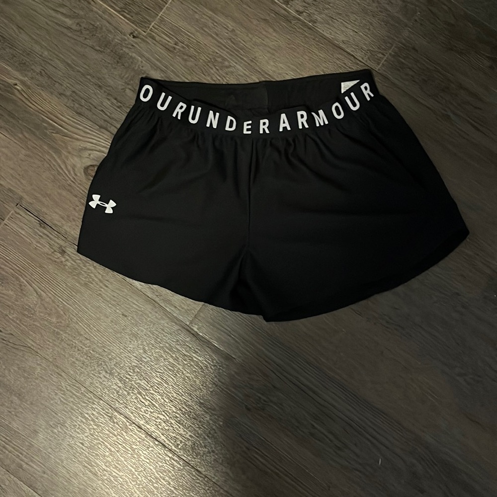 Black under armour shorts